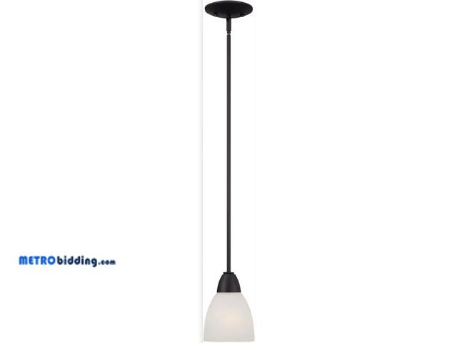 Lot 88-498044 - Designers Fountain 15005-MP-34 Torino Mini Pendant, Oil Rubbed Bronze