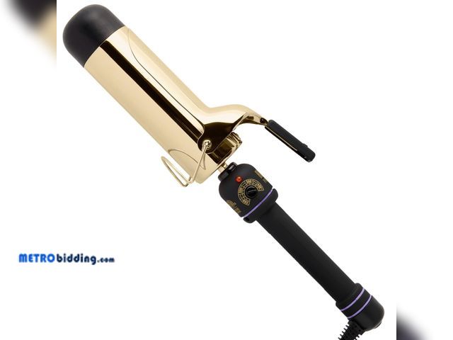 Lot 88-498437 - HOT TOOLS (2018 MODEL) Pro Artist 24K Gold Jumbo Curling Iron | Long Lasting, Defined Curls (2 in)