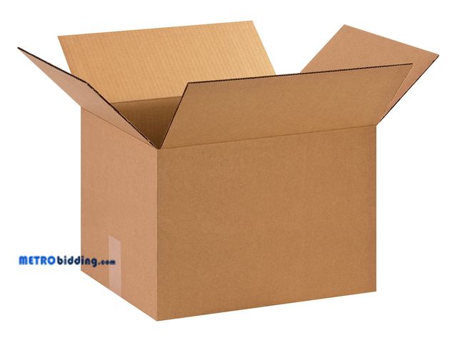 Lot 88-498538 - AVIDITI Shipping Boxes 15"L x 12"W x 10"H, 25-Pack | Corrugated Cardboard Box for Packing, Moving an...