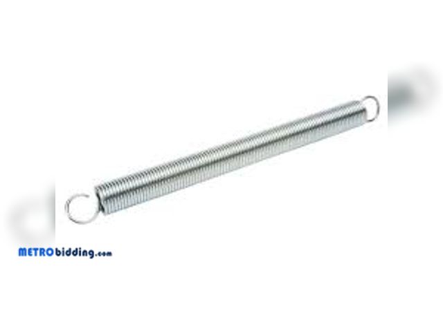 Lot 88-481111 - Everbilt 1 in. x 12 in. Zinc-Plated Extension Spring 33767, Lot of 2