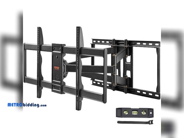 Lot 88-493903 - TV Wall Mount Fits for 37-90 in Full Motion TV Mount Monitor Swivel Tilt Horizontal Adjustment Brack...