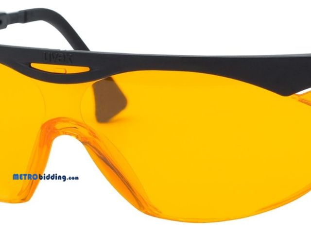 Lot 88-503474 - Honeywell Uvex Ademco Skyper Blue Light Blocking Computer Glasses with SCT-Orange Lens (S1933X)