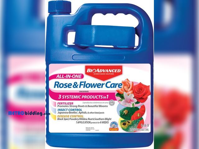Lot 88-498380 - BioAdvanced All-In-One Rose and Flower Care Fertilizer, Concentrate, 64 oz