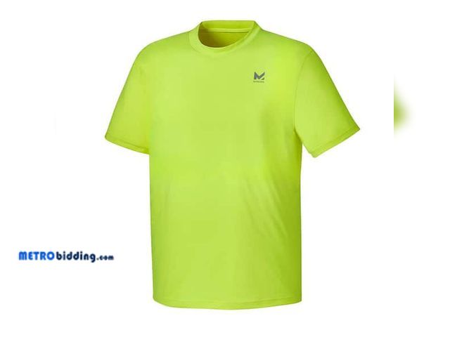 Lot 88-492433 - Mission Unisex Large Hi Vis Yellow Cooling Short Sleeve Performance Shirt