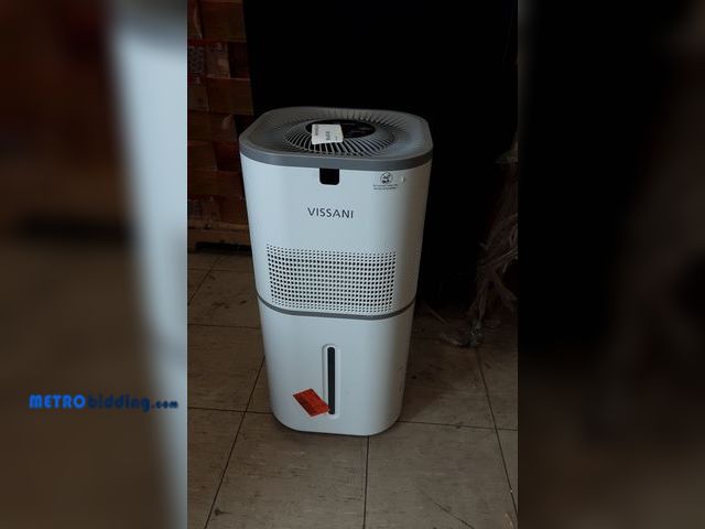 Lot 88-481046 - Vissani 6 Gal. Evaporative Humidifier for Whole House in White VK-8529A