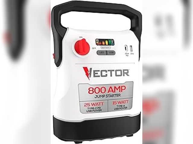Lot 88-480229 - Vector VECJ8 800A Jump Starter with USB Power