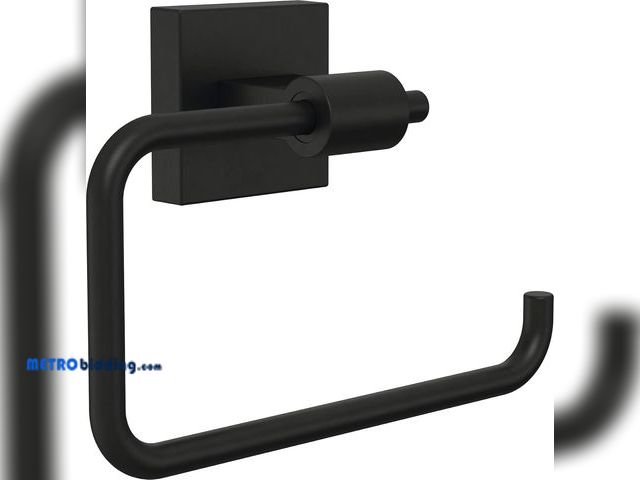 Lot 88-508653 - Franklin Brass Maxted (1-Pack) Toilet Paper Holder Matte Black Tissue Roll Holder for Bathroom Organ...