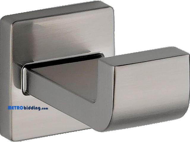 Lot 88-498008 - Delta 77535-SS Ara Single Towel Hook Bath Hardware Accessory in Stainless Steel