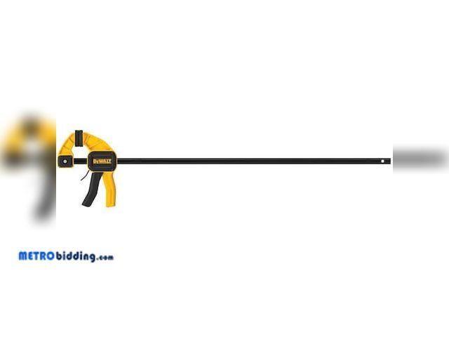 Lot 88-492446 - DEWALT 36 in. 300 lbs. Trigger Clamp with 3.75 in. Throat Depth DWHT83195