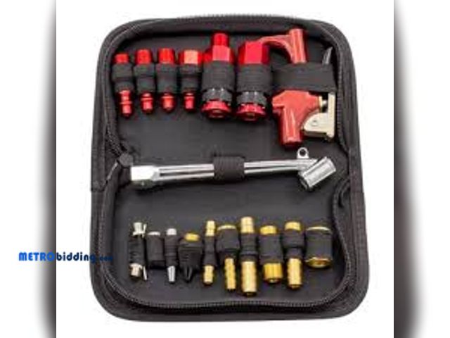 Lot 88-480133 - Husky Air Accessory Kit with Case (19-Piece)