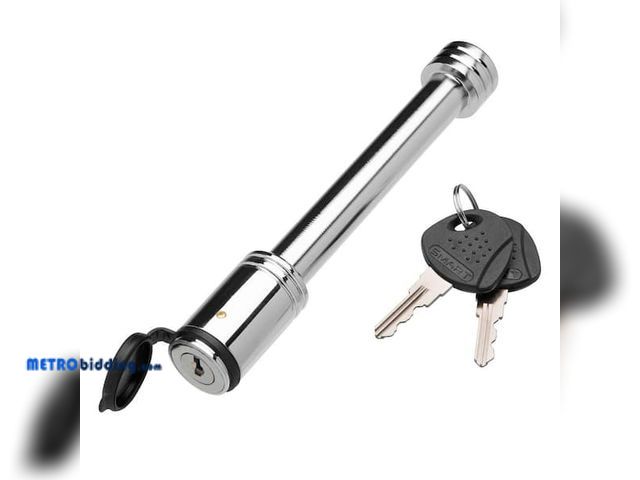 Lot 88-491751 - TowSmart Class 5 5/8 in. Barrel Style Receiver Lock 4 in. Span fits 2 in., 2 -1/2 in. and 3 in. Rece...