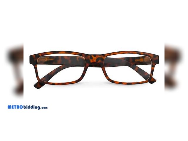 Lot 88-480917 - Magnifeye Retro Tortoise 2.5 Reading Glasses 85876-08