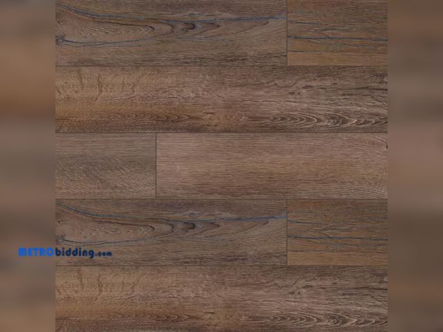 Lot 88-485582 - 5 Cases of Hillcroft Antique Oak 6 in. x 36 in. Glazed Porcelain Floor and Wall Tile (14.72 sq. ft. ...