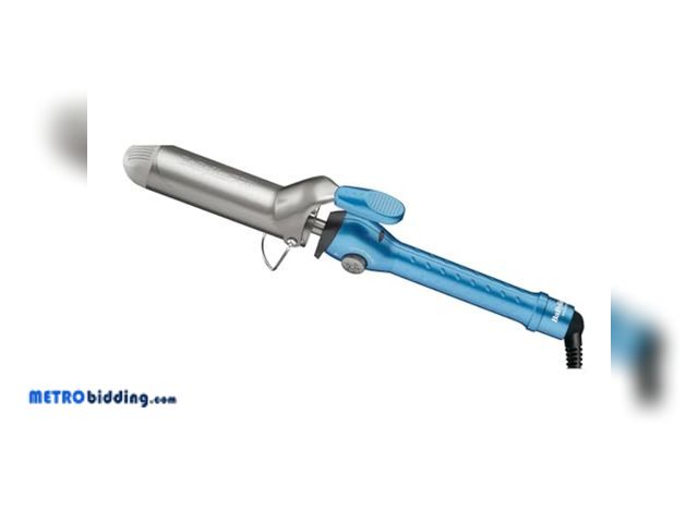 Lot 88-492620 - BaBylissPRO Nano Titanium Spring Curling Iron, Professional Hair Wand, Tool for Stylists, Nano Titan...