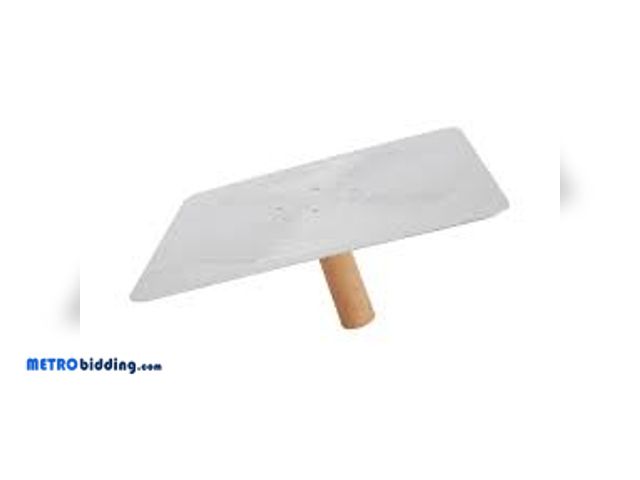 Lot 88-501365 - 13" x 13" Aluminum Ergonomic Drywall Hawk , Used