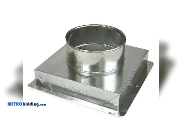 Lot 88-495435 - 8 In. X 8 In. To 6 In. Ceiling Register Box