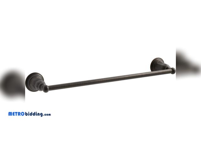 Lot 88-501671 - Kohler K-13500-2BZ Kelston 18-Inch Towel Bar, Oil Rubbed Bronze