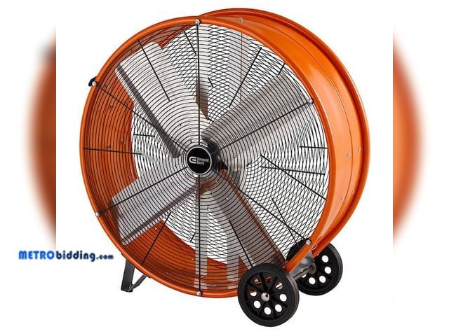 Lot 88-###### - Commercial Electric 30 in. Heavy Duty 2-Speed Direct Drive Drum Fan BF30DDCE MSRP: $319.00