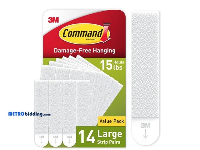 Lot 88-504480 - Lot of mixed Command strip products, see pictures