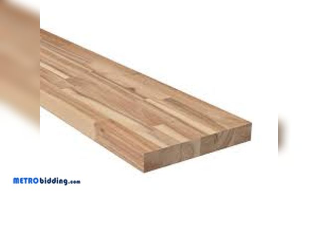Lot 88-499466 - HARDWOOD REFLECTIONS Decorative Shelving Solid Wood 1.5''Hx72''Wx12''D Sturdy