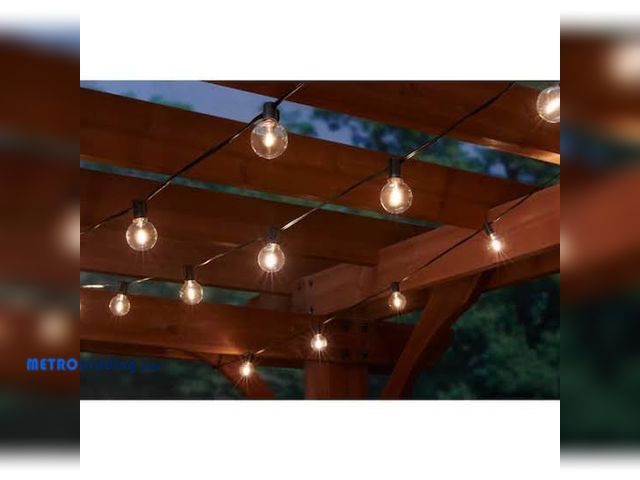 Lot 88-501634 - Harbor Breeze 48-ft Plug-in Brown Indoor/Outdore