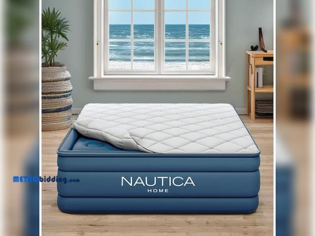 Lot 88-498641 - Nautica Cloud Supreme 20 in. Queen Zip-Off Pillowtop Air Mattress