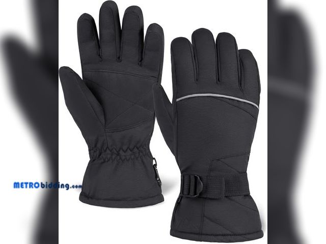 Lot 88-492877 - Tough Outdoors Snow Gloves for Men &amp; Women - Skiing Gloves &amp; Waterproof Gloves - Adult Ski G...
