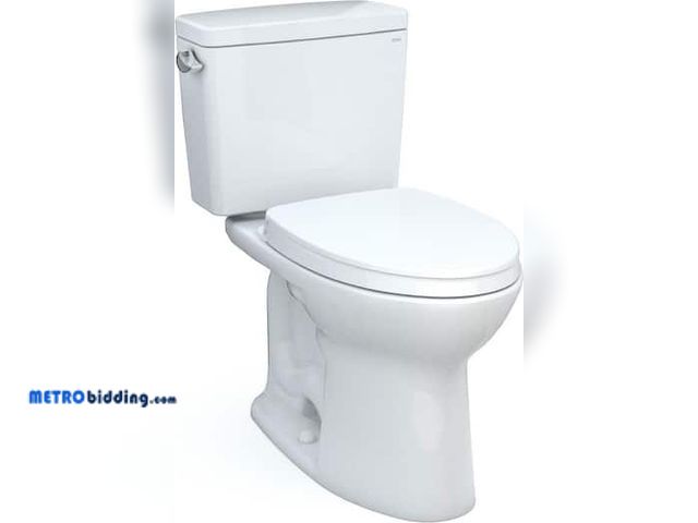 Lot 88-508725 - TOTO
Drake 12 in. Rough In Two-Piece 1.6 GPF Single Flush Elongated Toilet in Cotton White, SoftClos...