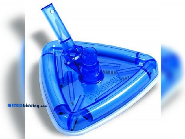 Lot 88-497909 - Swimline HydroTools Clear Super Aero-Vac Weighted Pool Vacuum Head