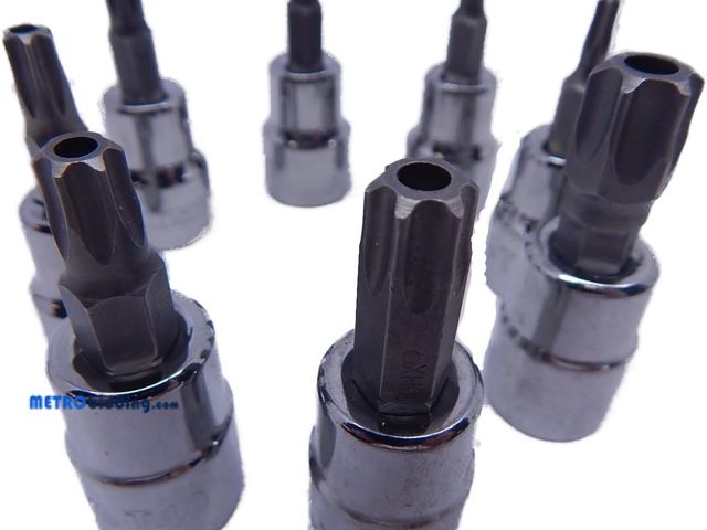 Lot 88-492070 - Husky Liners Torx Bit Socket 8 Piece Set