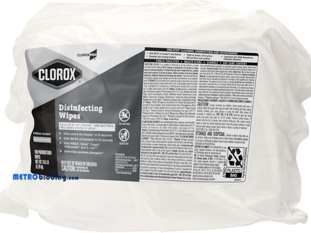 Lot 88-490397 - CloroxPro Clorox Disinfecting Wipes, Fresh Scent, 700 Count
Tub not included, bag only