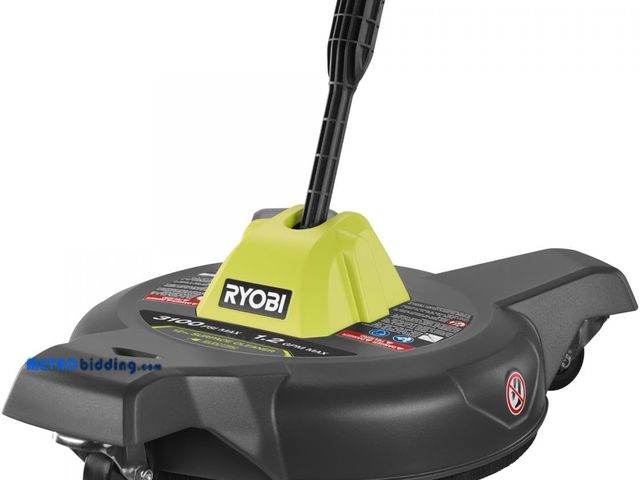 Lot 88-491642 - Ryobi 12" Electric Pressure Washer Surface Cleaner with Dual Rotating High Pressure Jets, 4X faster ...