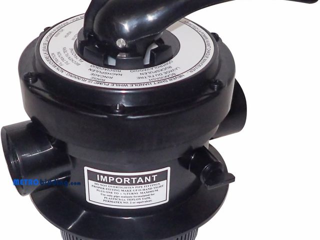 Lot 88-498632 - Swimline Pool 4-Way Valve for Tanks, 12"/14", Used