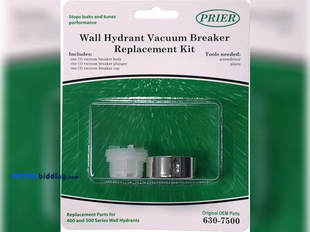Lot 88-482430 - Prier 630-7500 Vacuum Breaker Service Parts Kit