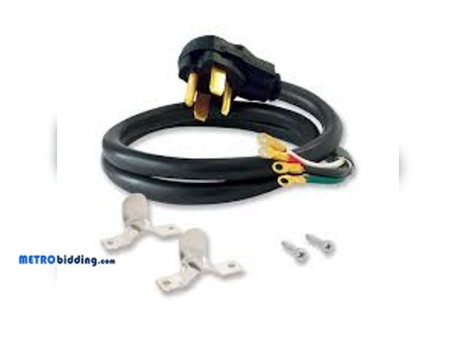 Lot 88-480416 - Everbilt 4 ft. 4-Prong 30 Amp Dryer Cord 98280