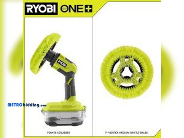Lot 88-501359 - RYOBI ONE+ 18V Cordless Power/ Electric Spin Scrubber (Tool Only)