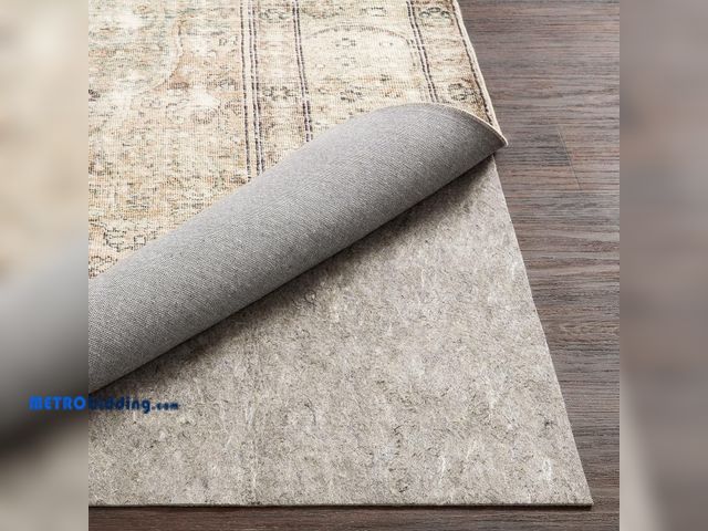Lot 88-495984 - Grip Rug Pad, FPAD2 Grey, 9'-0" x 12'-0", .13" Thick, Gray, 1/8 inch, Reversible, Soft, Cushion, Low...
