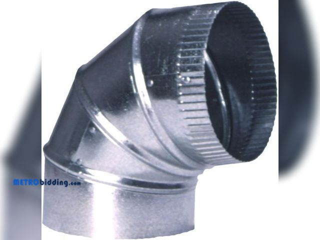Lot 88-495318 - Master Flow 10 in. 90° Round Adjustable Elbow 90E10