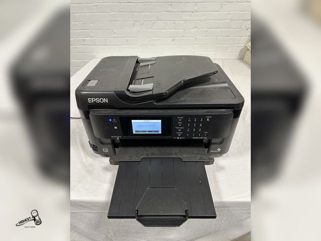 Lot 91-7633 - EPSON  WORKFORCE WF-7710 PRECISION CORE - FAX - COPY - PRINT - SCAN