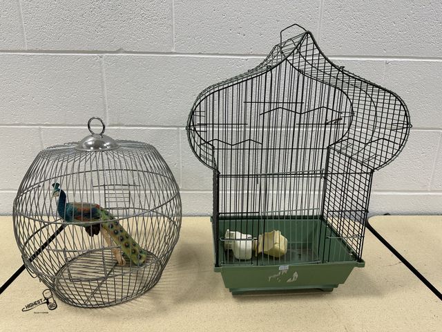 Lot 91-10314 - 2 BIRD CAGES