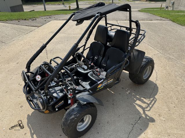 Lot 91-10376 - Go Cart TRAILMASTER 150 XRS BUGGY - JUST SERVICED - NEW CARBURETOR, INTAKE MANIFOLD &amp; FUEL FILTE...