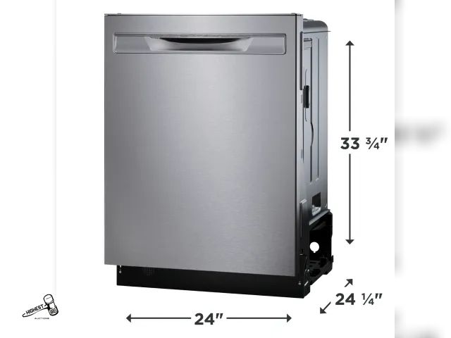 Lot 91-6519 - FRIGIDAIRE GDSP4715AF0A Dishwasher FRIGIDAIRE GALLERY 24" STAINLESS STEEL TUB DISHWASHER WITH CLEANB...