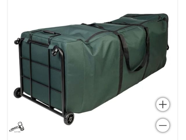 Lot 91-7309 - New CHRISTMAS TREE STORAGE UPRIGHT DUFFLE BAG - Holds (1) 7.5'-12' Disassembled Artificial Tree - In...