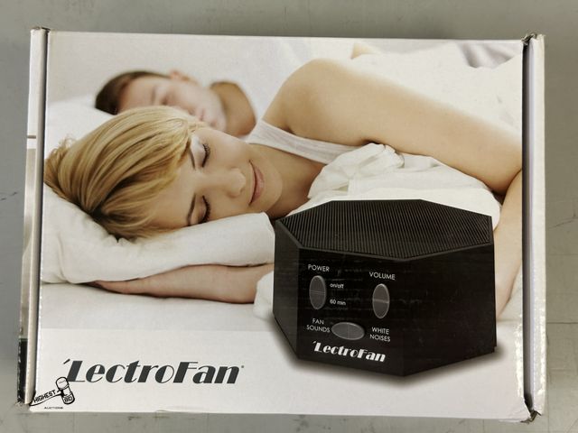 Lot 91-9728 - New 'LCTRO FAN UNKOWN SOUND MACHINE LECTRO FAN SOUND MACHINE WITH WHITE, PINK, AND BROWN NOISE ,HIGH...