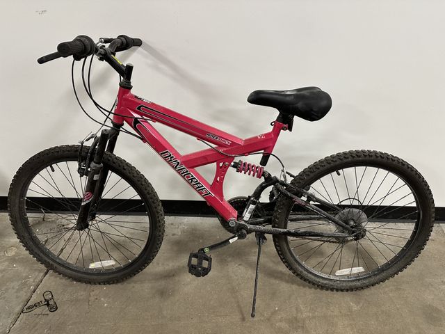 Lot 91-7937 - DYNACRAFT AFTERSHOCK 24" 18 SPEED BIKE WITH DUAL SUSPENSION