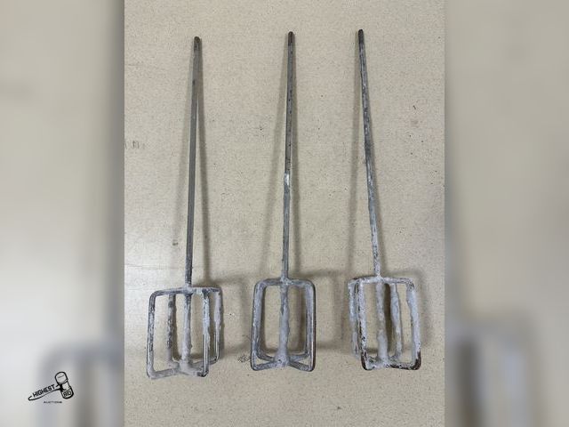 Lot 91-7129 - 3 MIXERS - CAN BE USED FOR PAINT