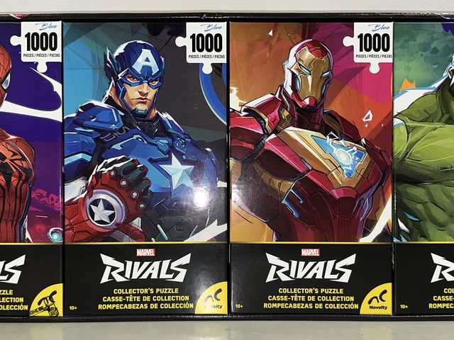 Lot 91-8420 - MARVEL RIVALS COLLECTOR'S PUZZLES - SET OF 4