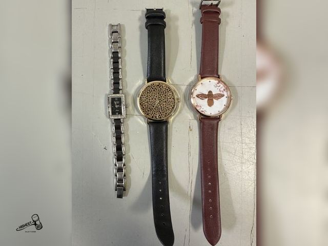 Lot 91-7823 - 3 LADIES WATCHES