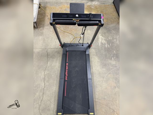 Lot 91-7033 - KINGSMITH WALKINGPAD PRO FOLDING TREADMILL - PATENTED DOUBLE FOLD AND STOW TECHNOLOGY - FULLY ASSEMB...