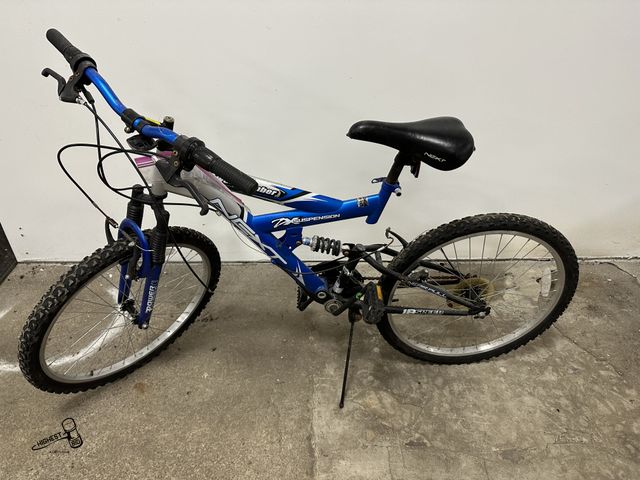 Lot 91-7843 - NEXT POWER CLIMBER 24" ZX SUSPENSION 18 SPEED